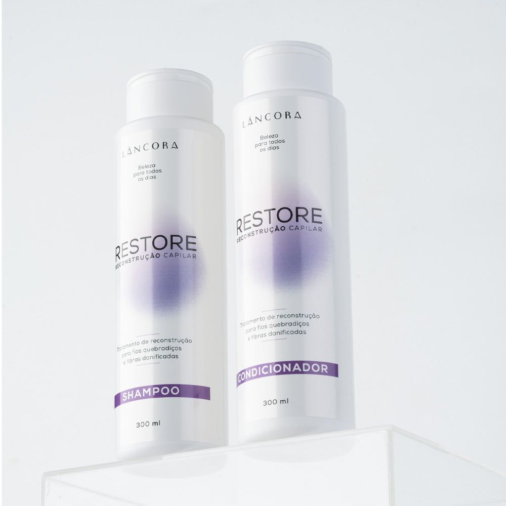 Shampoo e Condicionador RESTORE Reconstrução | Lâncora