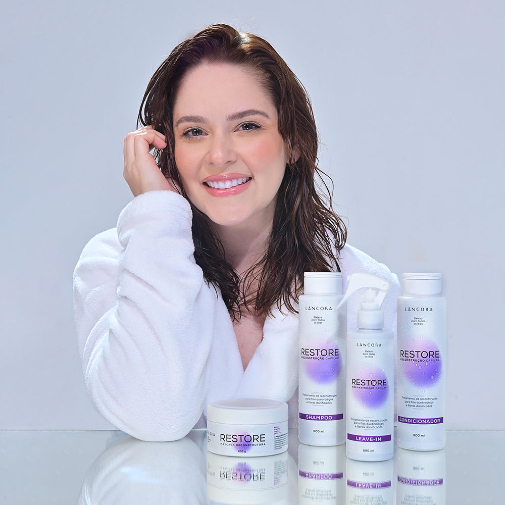 Kit RESTORE Reconstrução + brinde | Lâncora