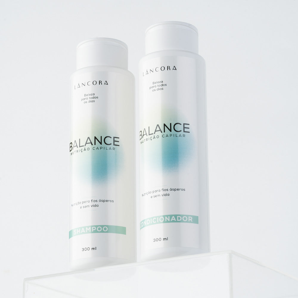 Shampoo e Condicionador BALANCE Nutrição 300ml (cada) | Lâncora