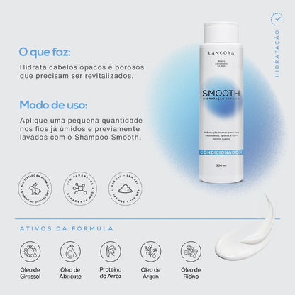 Condicionador SMOOTH Hidratação | Lâncora