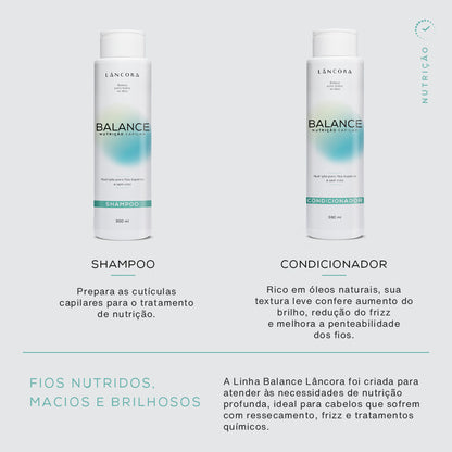 Shampoo e Condicionador BALANCE Nutrição | Lâncora