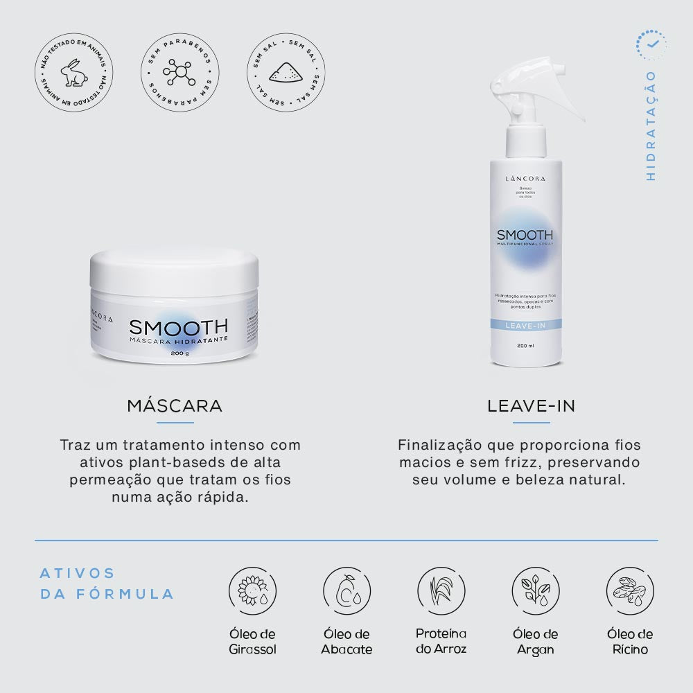 Kit SMOOTH Hidratação + brinde | Lâncora