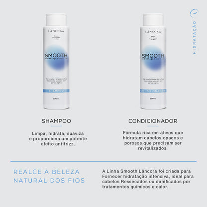 Shampoo e Condicionador SMOOTH Hidratação | Lâncora