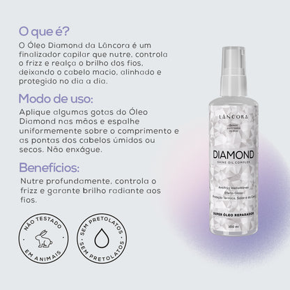 Super Óleo Reparador DIAMOND 100ml | Lâncora